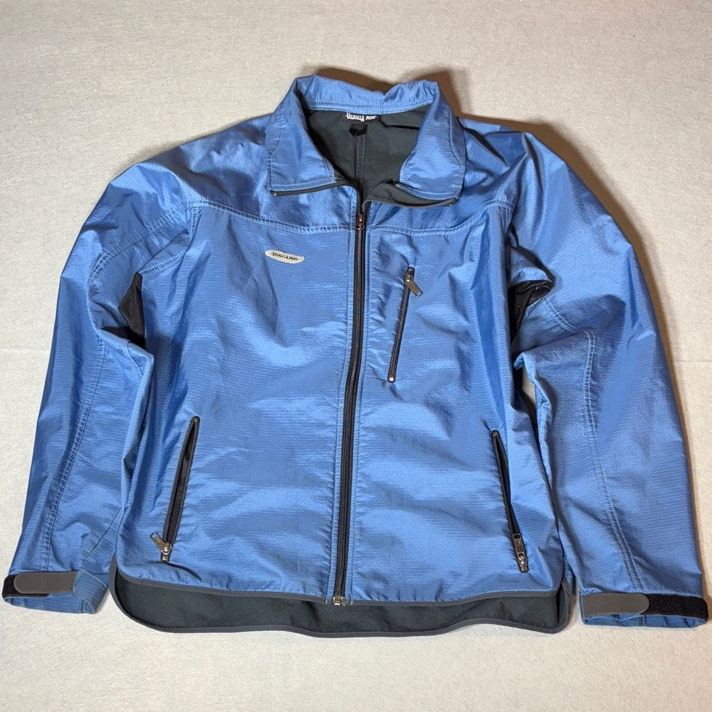 Blue Windbreaker Jacket